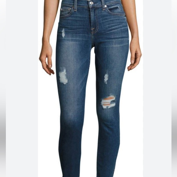 7 For All Man Kind ankle jeans - Picture 1 of 6